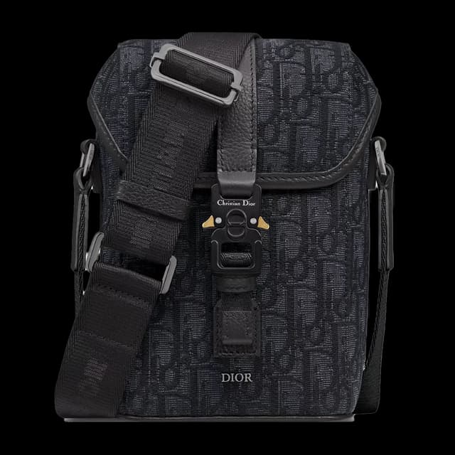 Mini Dior Hit the Road Vertical Messenger Bag with Flap