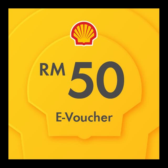 Shell Petrol Voucher Myr 50