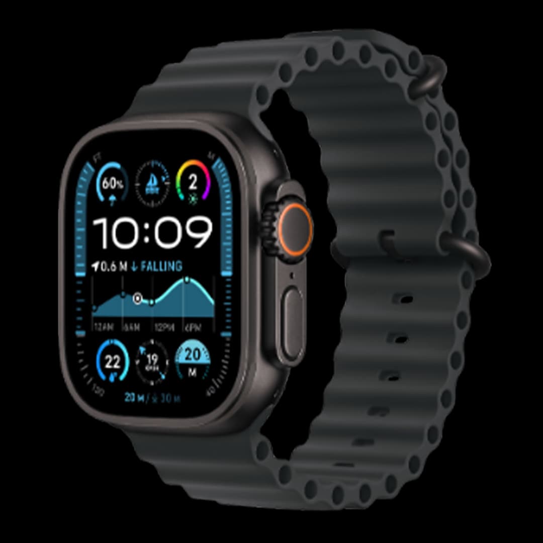 Apple Watch Ultra 2 Titanium Case with Ocean Band (GPS + Cellular)