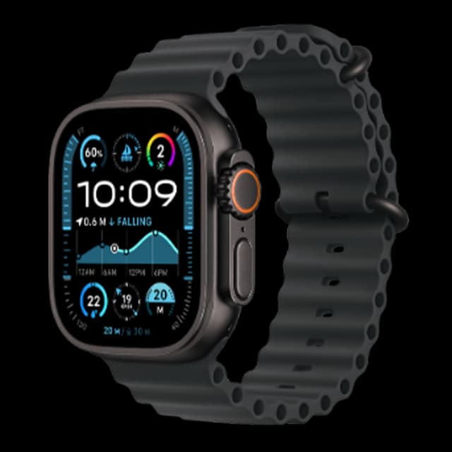 Apple Watch Ultra 2 Titanium Case with Ocean Band (GPS + Cellular)